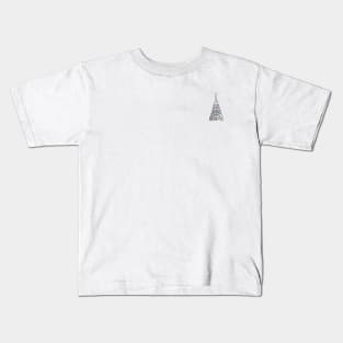 New York City Icons: Chrysler Building Kids T-Shirt